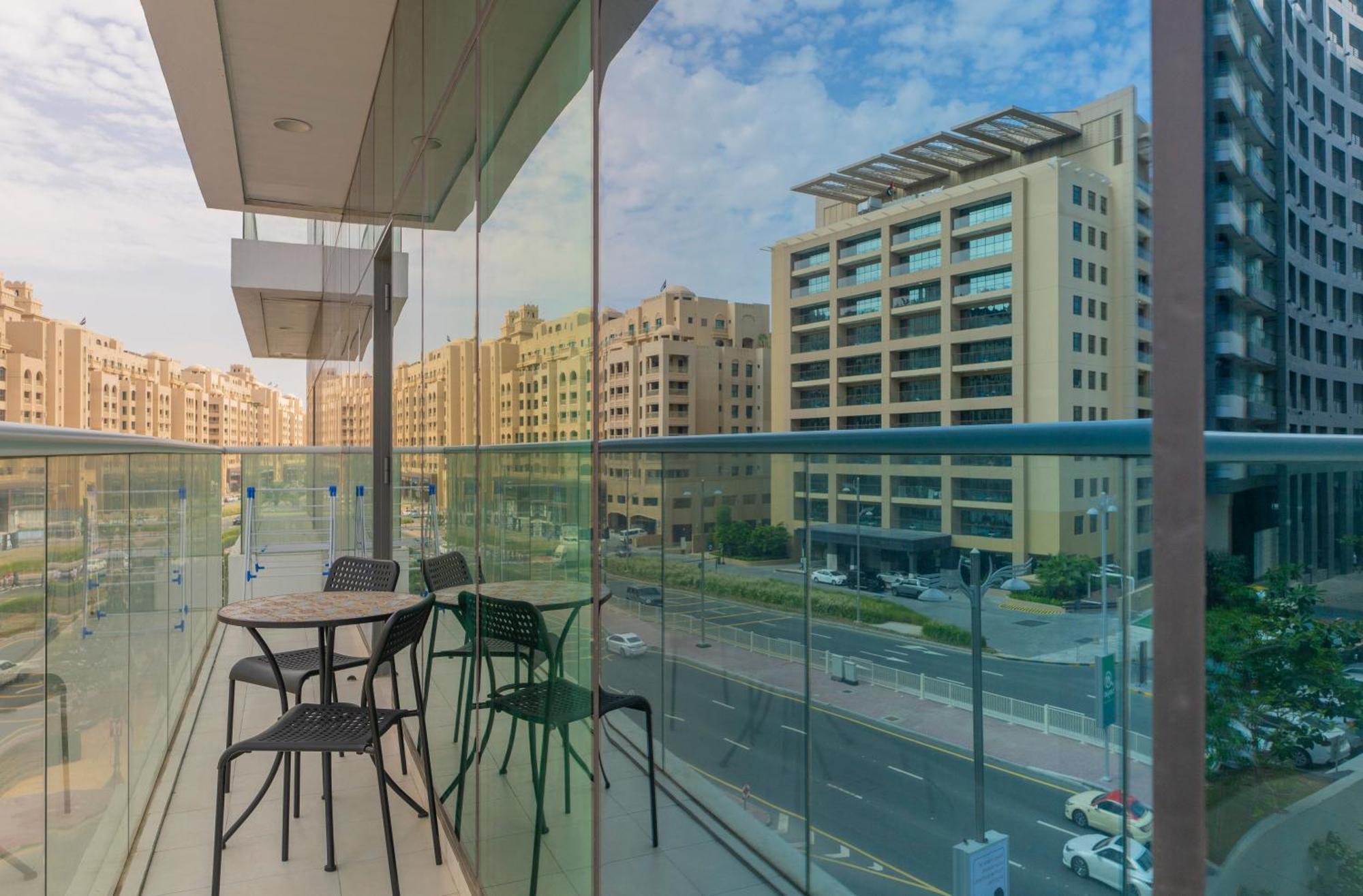 Studio With Private Beach Access At Palm Jumeirah Dubai Eksteriør billede