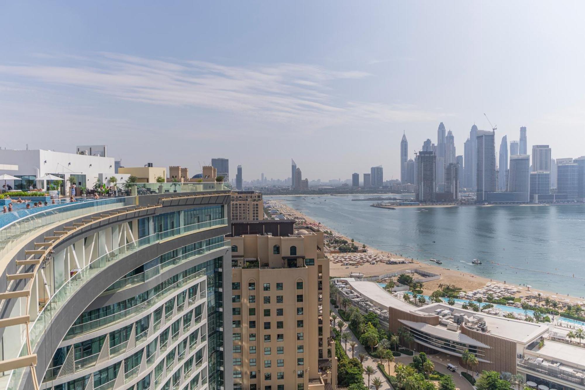 Studio With Private Beach Access At Palm Jumeirah Dubai Eksteriør billede