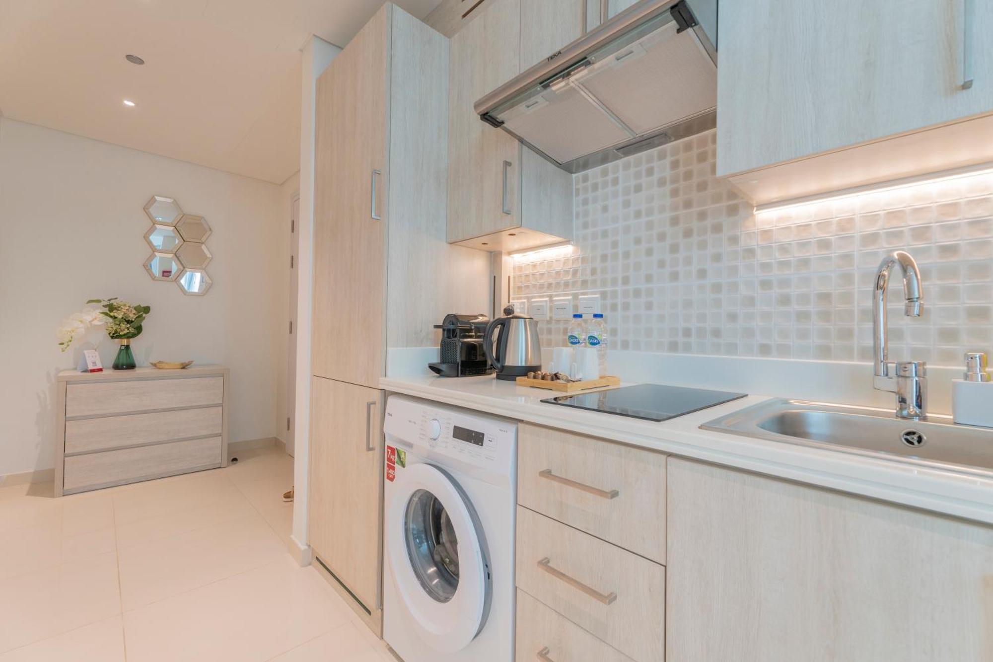 Studio With Private Beach Access At Palm Jumeirah Dubai Eksteriør billede