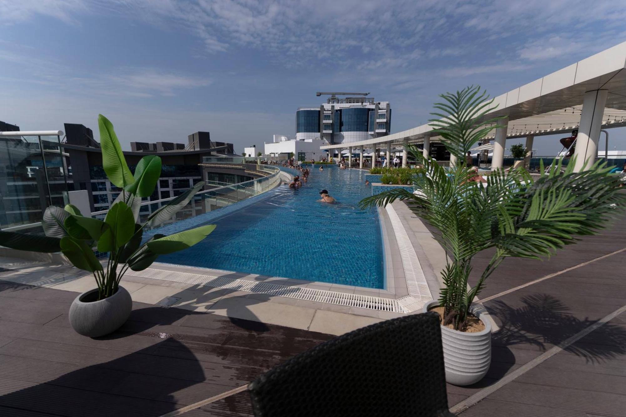 Studio With Private Beach Access At Palm Jumeirah Dubai Eksteriør billede