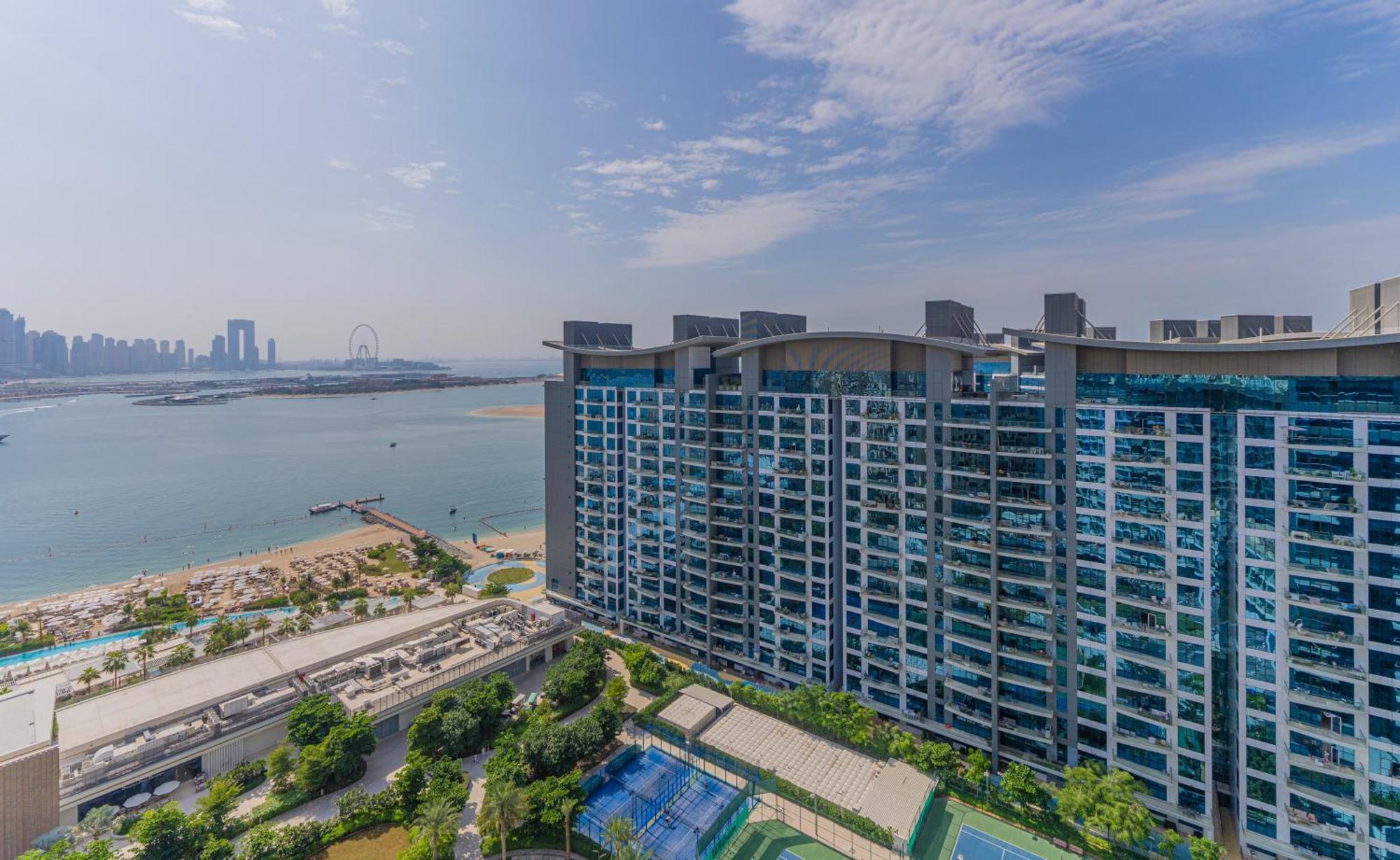Studio With Private Beach Access At Palm Jumeirah Dubai Eksteriør billede